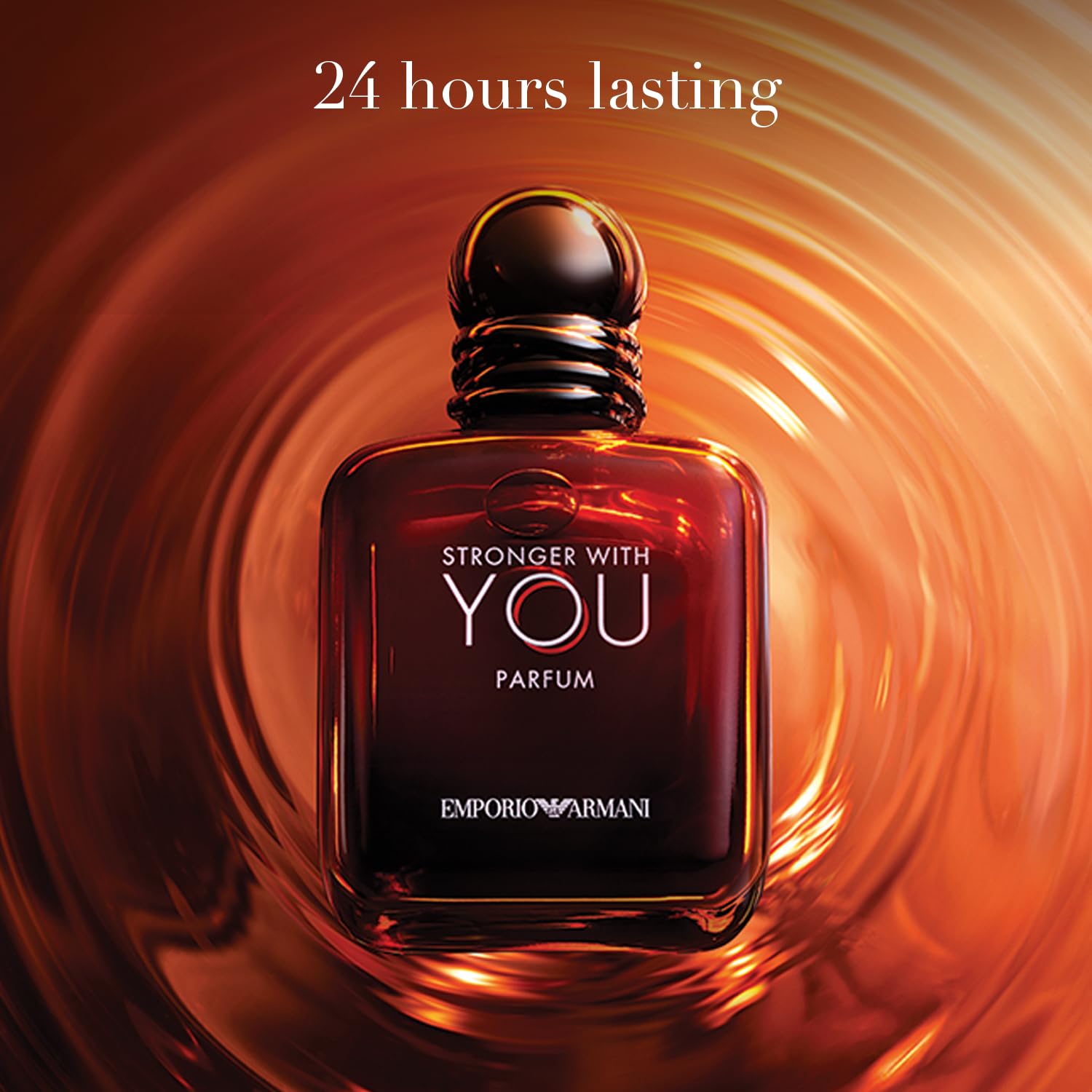 Stronger With You Parfum for Men 3.4 oz – Woody & Ambery Cologne with Rum, Bergamot & Vanilla