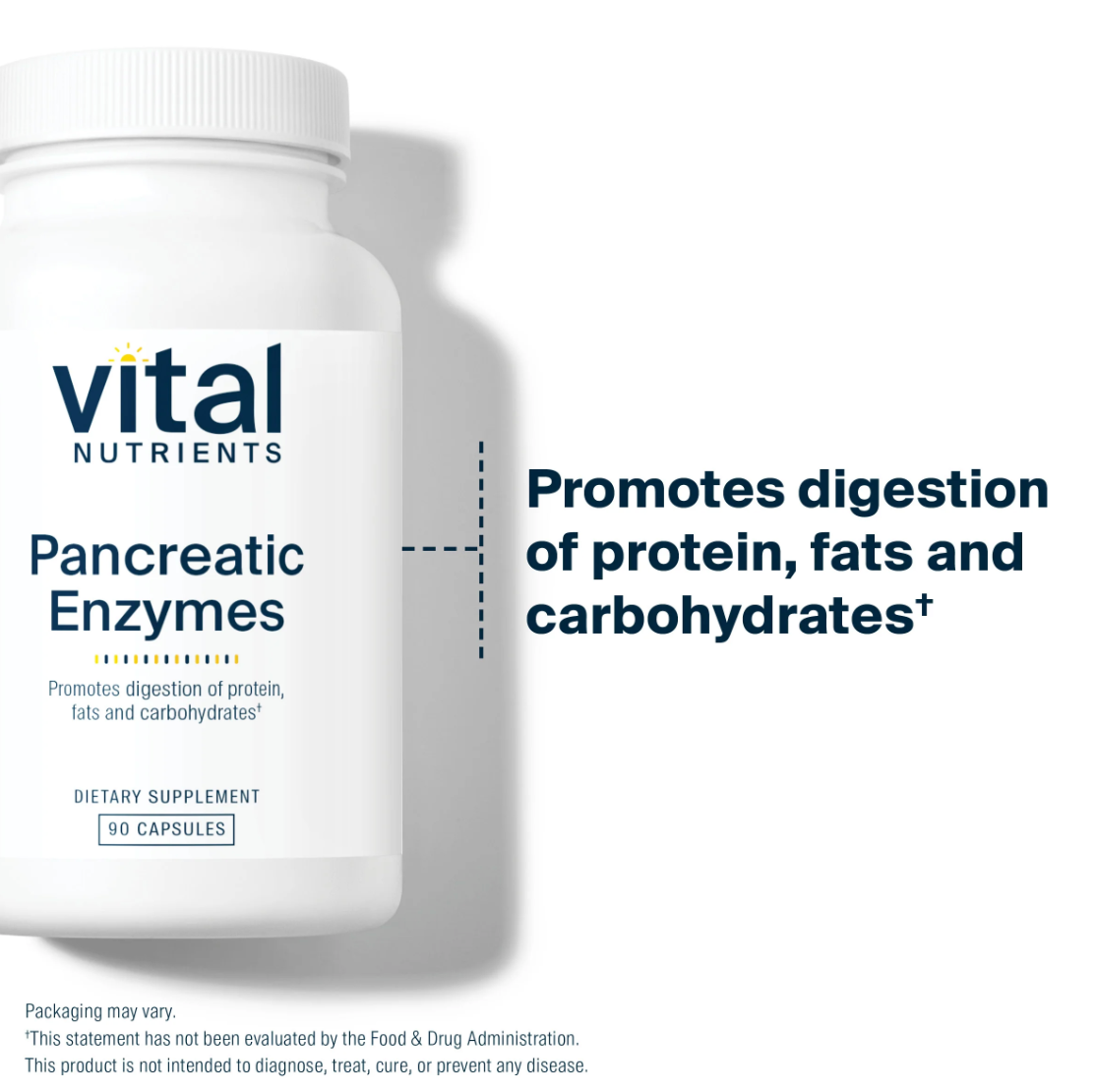 Vital Nutrients, Pancreatic Enzymes 180 Capsules