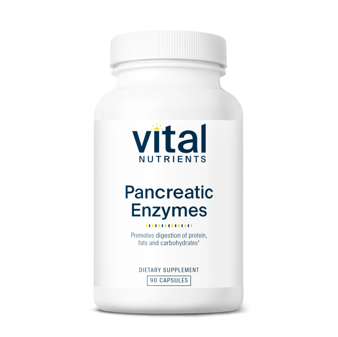 Vital Nutrients, Pancreatic Enzymes 90 Capsules